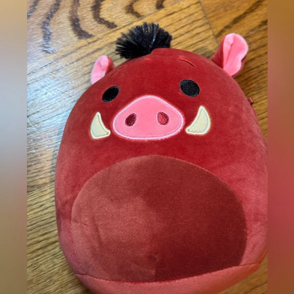 NWOT‎ Squishmallow Disney’s Pumba Lion King 8” Officially Licensed Collectible